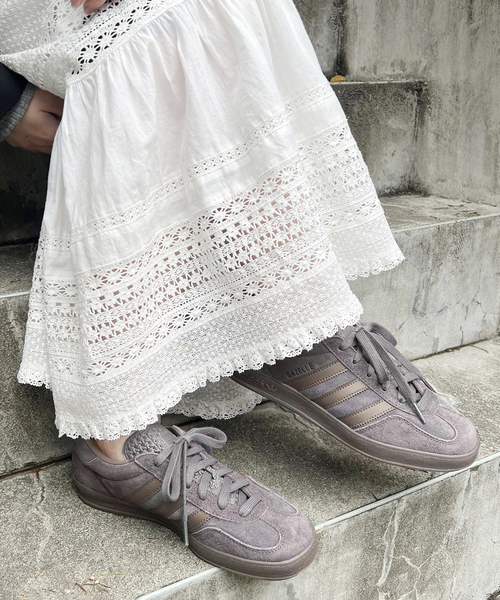 追跡便【adidas】Gazelle Indoorスエードレースアップスニーカー adidas スニーカー 「ADIDAS/アディダス」GAZELLE INDOOR