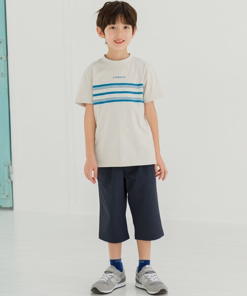 J.PRESS（J.プレス） tシャツ 「140-170cm」ボーダープリント Tシャツ