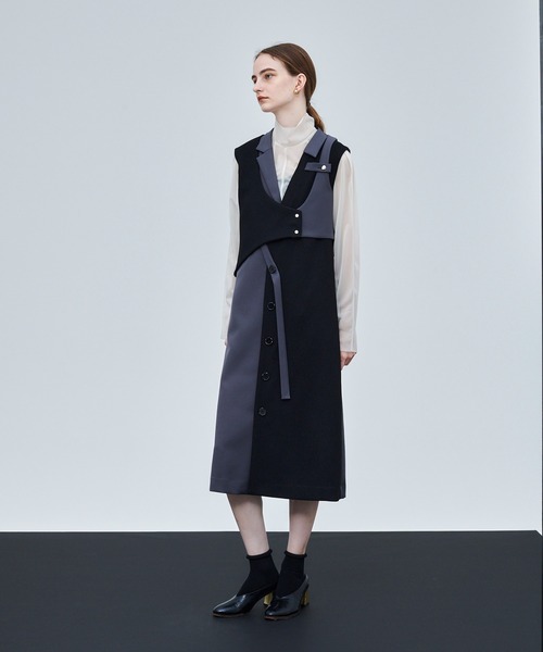 UNITED TOKYO（ユナイテッドトウキョウ） ノースリーブワンピース FREE