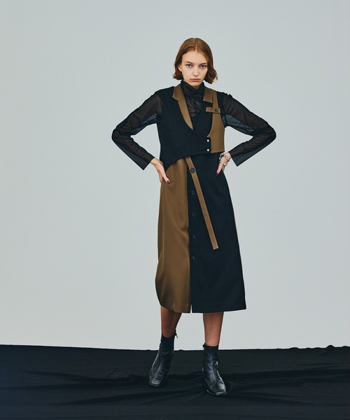 UNITED TOKYO（ユナイテッドトウキョウ） ノースリーブワンピース FREE