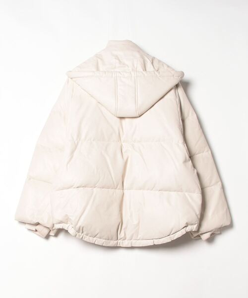 「EMODA」 ダウンジャケット FREE ベージュ レディース_画像2