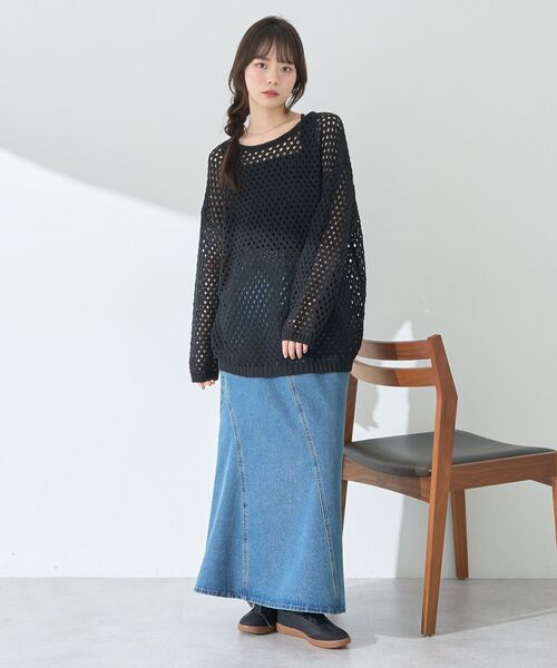 ブルーライフ 未使用♡アシンメトリーなハートのチュニック AMBIDEX Store 【予約販売】○コットンスムース ショートニット