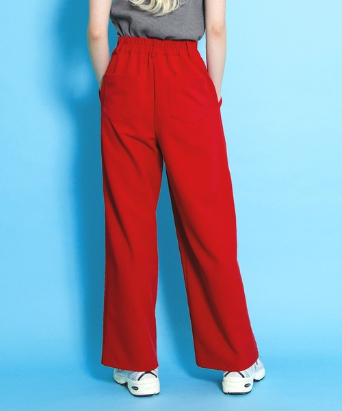 PUNYUS（プニュズ） パンツ 2タックカラーパンツ レディース メンズ