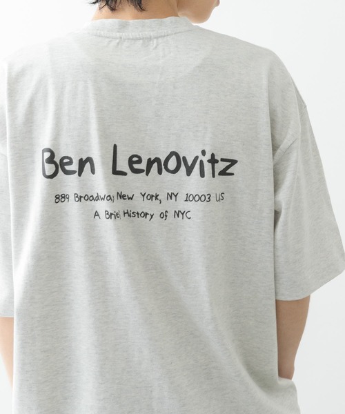 ITEMS URBANRESEARCH tシャツ BEN LENOVITZ Fruit Print T