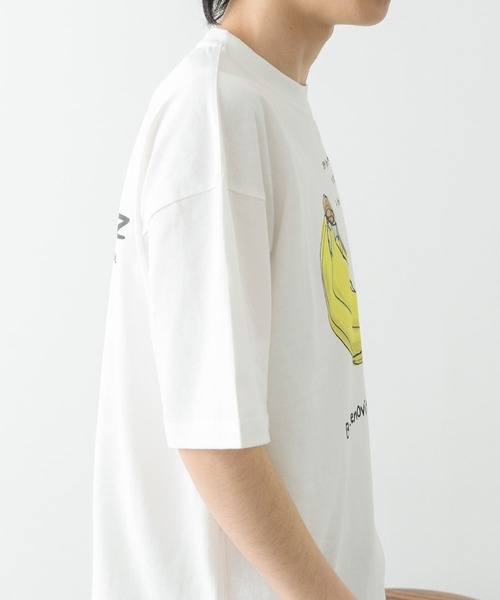 カットソー BEN LENOVITZ Fruit Print T-shirts セール】BEN LENOVITZ Fruit Print T-shirts（Tシャツ
