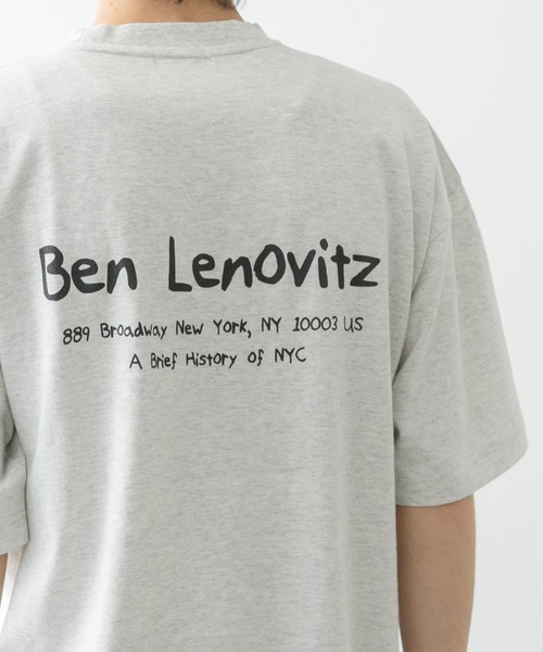 ITEMS URBANRESEARCH tシャツ BEN LENOVITZ Fruit Print T