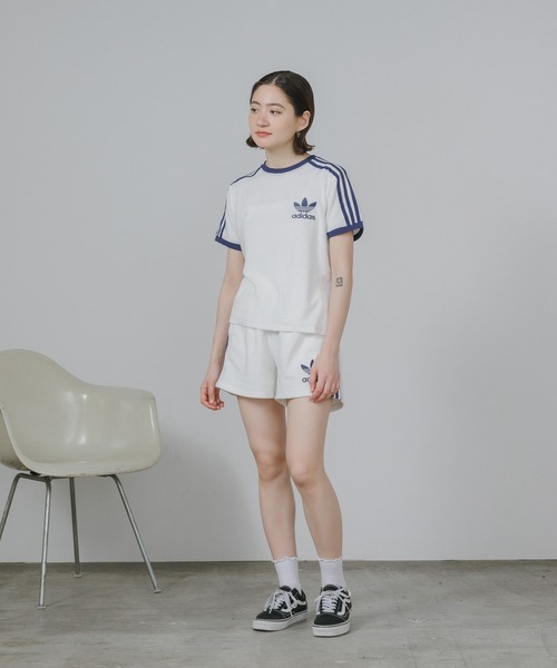 adidas tシャツ adidas/アディダス TERRY 3S TEE レディース