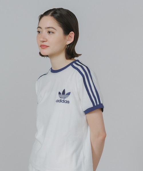 adidas tシャツ adidas/アディダス TERRY 3S TEE レディース