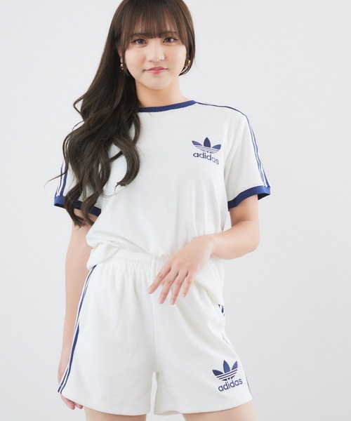 【即発送】韓国 Adidas (W) Terry 3S Tee★正品★ 即発送】韓国 Adidas (W) Terry 3S Tee☆正品☆ (adidas/Tシャツ