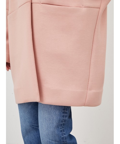 【美品】MSGM ピンク ノーカラーコート 38サイズ Mila Owen 「Mila Owen」 ノーカラーコート 0 ピンク レディース