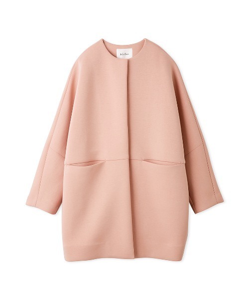 今季完売！Mila Owen ノーカラージャケット サイズ0 Mila Owen ミラオーウェン ノーカラー ジャケット size0(S〜M