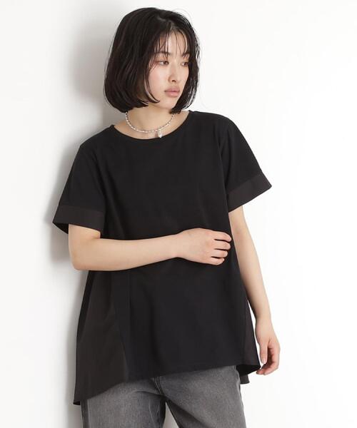 THE SHOP TK チュニック 切替バックギャザーチュニック「洗濯機