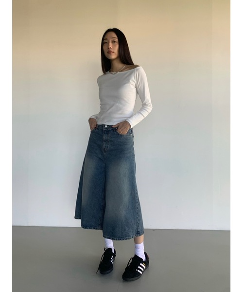 [Didot.showroom] обработка Denim брюки M голубой женский 
