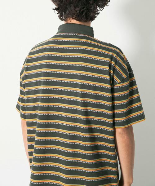 URBAN RESEARCH Sonny Label ポロシャツ OOPS 接触冷感ボーダー