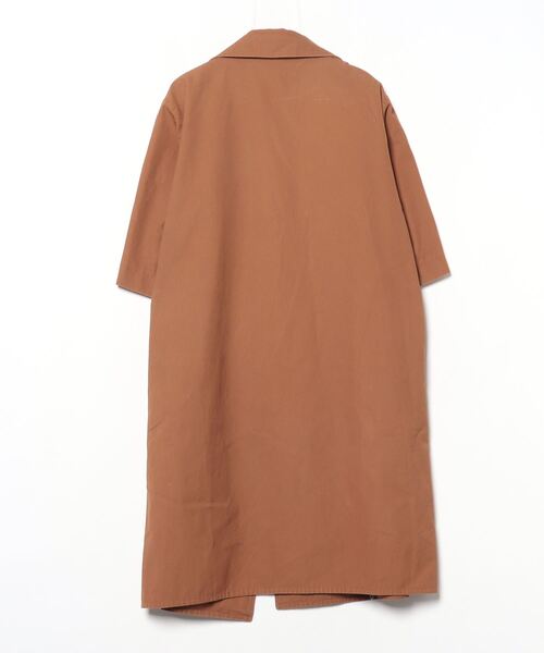 美品 ヨリ yori バックフリル サファリ ロング ジャケット 春コート 7.jpg