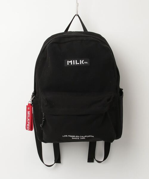 【60％OFF】 「MILKFED.」 MILKFED. リュック レディース ブラック - バッグ