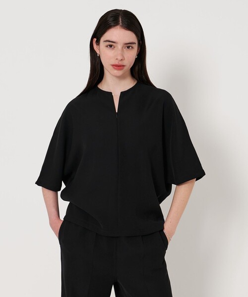 tシャツ 「D.O UNITED ARROWS BY DAISUKE OBANA for WOMEN」 II+ ZIP CREW TEE/Tシャツ レデ