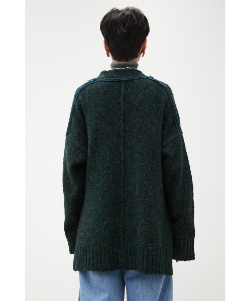 「crie conforto」 ニットカーディガン FREE マスタード レディース_画像5