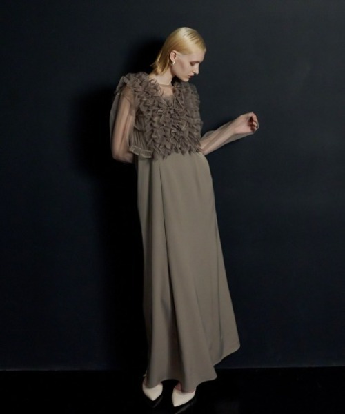 「et.UNiVER」 ノースリーブブラウス SMALL ベージュ レディース