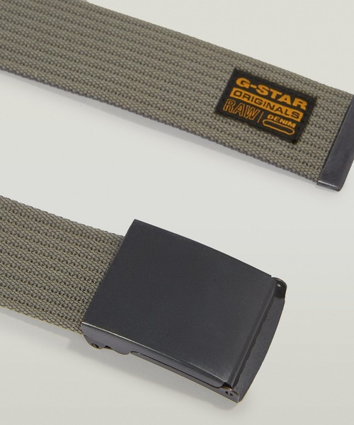 G-STAR RAW ベルト Webbing Belt/ミリタリーウェビングベルト/GIベルト