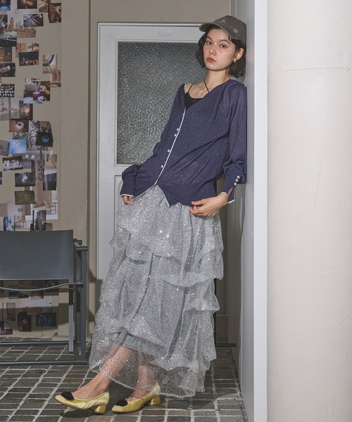 スカート NOTRE emor random hem tulle skirt NOTRE emor スカート random hem tulle skirt : ZOZOTOWN Yahoo
