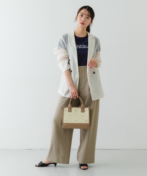 RODE SKO（ロデスコ） ハンドバッグ 刺繍スクエアバッグ : ZOZOTOWN