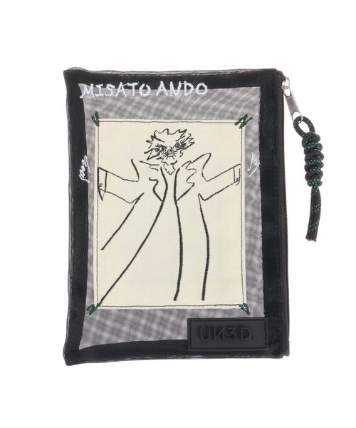 UN3D.（アンスリード） ポーチ 「MISATO ANDO」Pansy-chan POUTCH