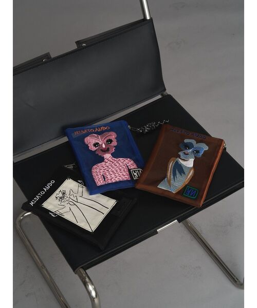 UN3D.（アンスリード） ポーチ 「MISATO ANDO」Pansy-chan POUTCH