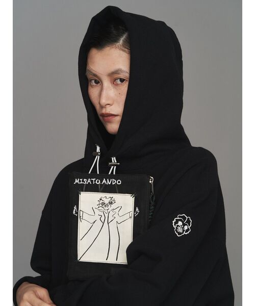 UN3D.（アンスリード） ポーチ 「MISATO ANDO」Pansy-chan POUTCH