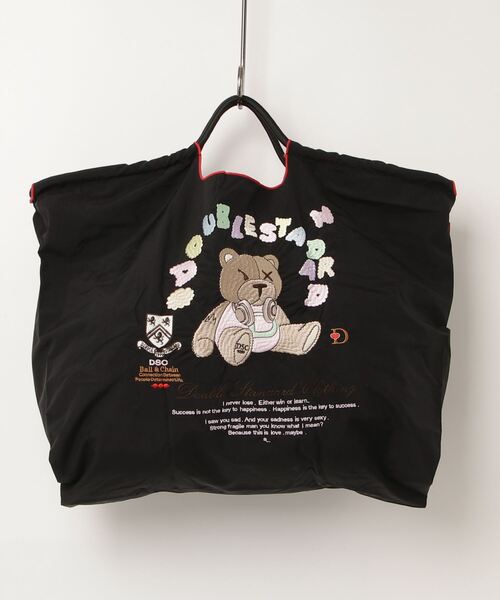 2way仕様☆ DOUBLE STANDARD Ball&Chain ベビーベア エコバッグ DOUBLE STANDARD CLOTHING エコバッグ Ball＆Chain / ベビーベア