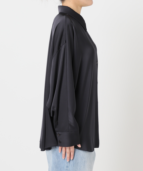 plage（プラージュ） ブラウス シャツ dull satin dolman ブラウス