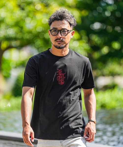 adamsJUGGLER tシャツ RTEGローズ/OEティー メンズ : ZOZOTOWN