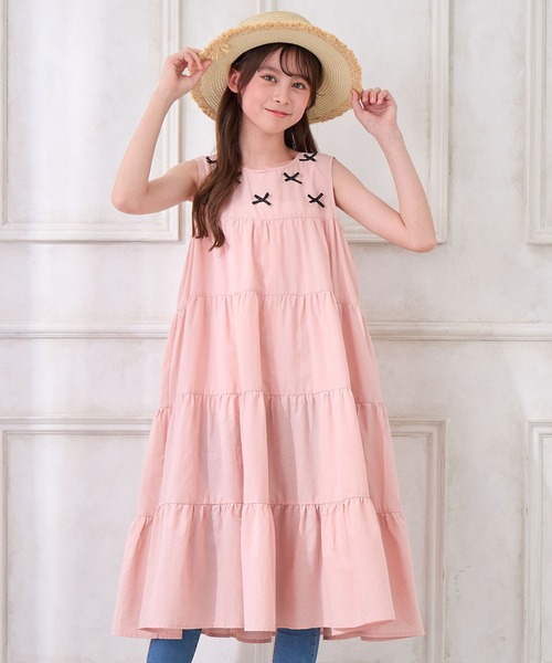 Amourire girl（アムリールガール） ワンピース リボンノースリブ