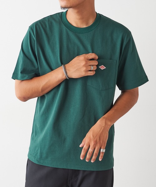 Danton 「DANTON」 半袖Tシャツ 42 チャコールグレー メンズ
