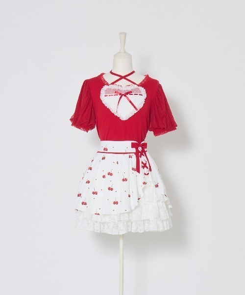 トップス Mellfy memory My love heart puff tops My love heart puff tops – mellfy memory