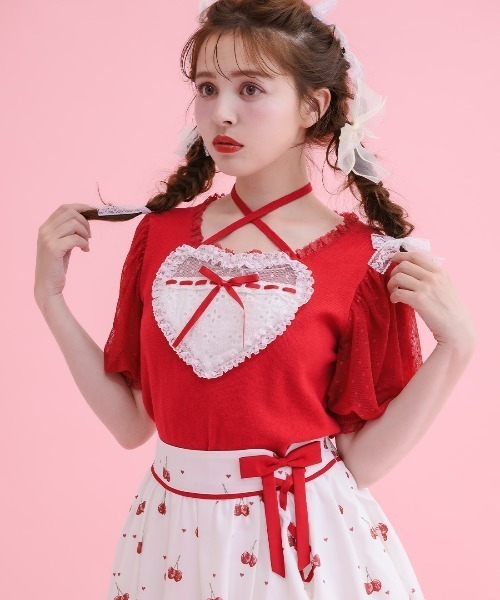 mellfy memory（メルフィーメモリー） ニット セーター My love heart