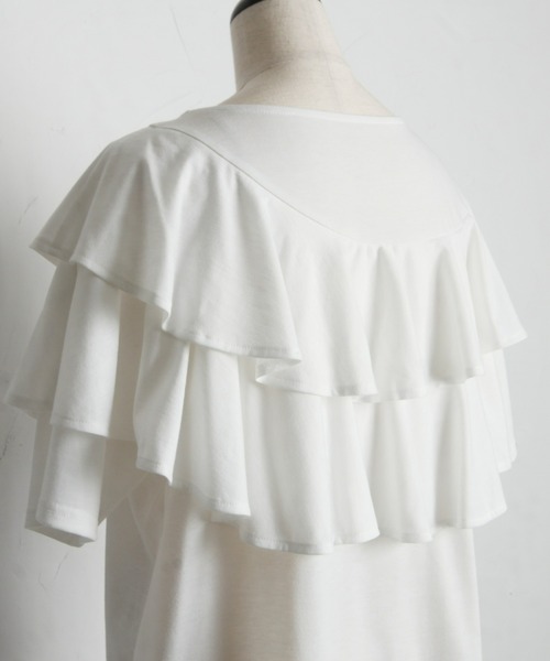 「&. NOSTALGIA」 半袖カットソー M ブラック レディース_画像6