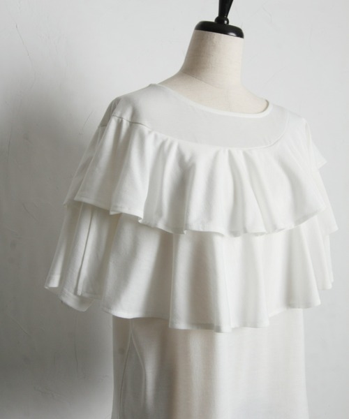 「&. NOSTALGIA」 半袖カットソー M ブラック レディース_画像8