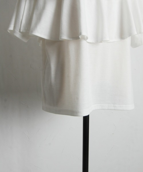 「&. NOSTALGIA」 半袖カットソー M ブラック レディース_画像9