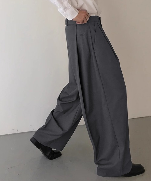 ttt様 ROOP TOKYO スラックス 2TUCK WIDE STRAIGHT SLACKS/2タックワイド