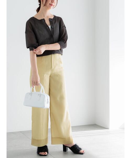 TEECHIレディースニット Te chichi TERRASSE ニット セーター 裾スリットVネックニット