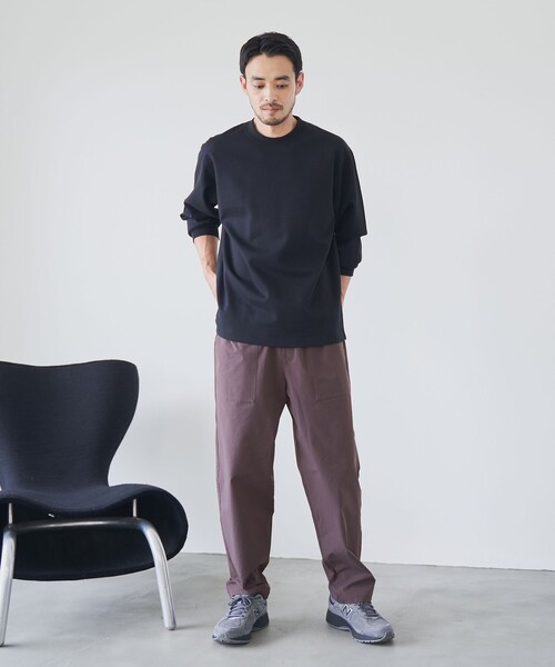 coen パンツ ハイカーテックイージーパンツ「防シワ/ストレッチ