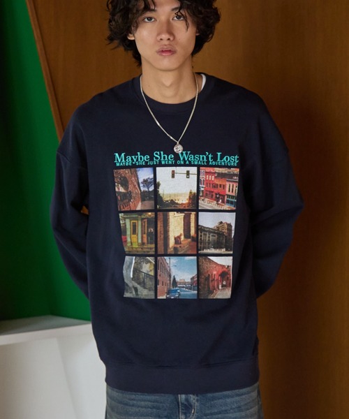PBLIM トレーナー スウェット 「UNISEX」ロストキャットスウェット 