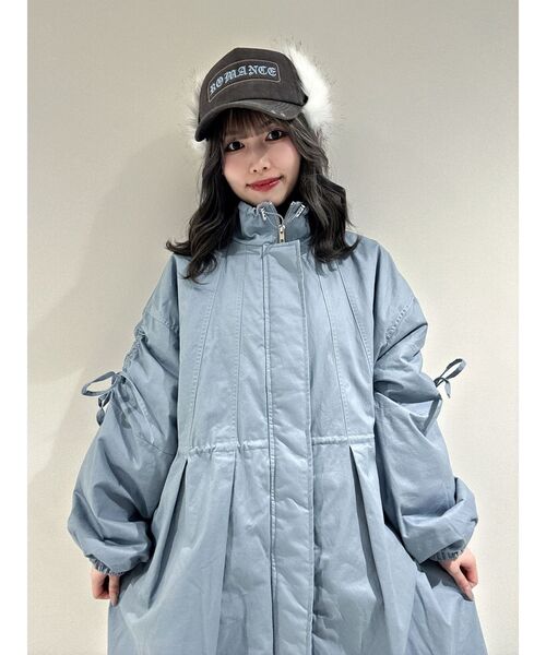 jouetie（ジュエティ） モッズコート コート ギャザーリボンモッズ