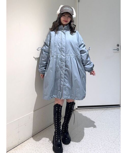 jouetie（ジュエティ） モッズコート コート ギャザーリボンモッズ