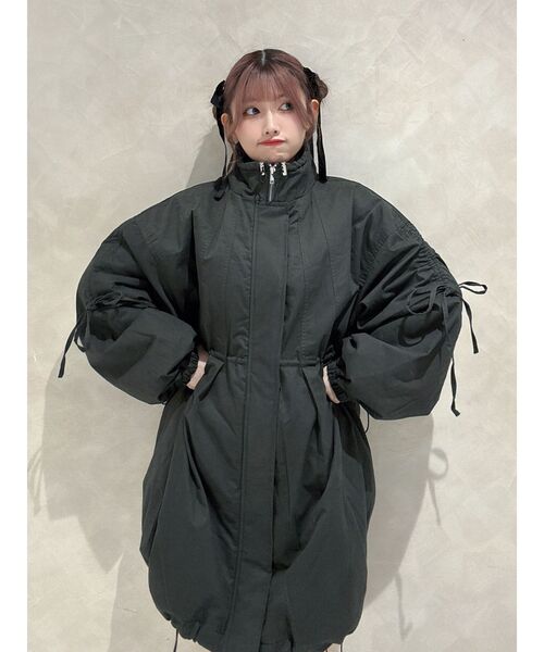 jouetie（ジュエティ） モッズコート コート ギャザーリボンモッズ