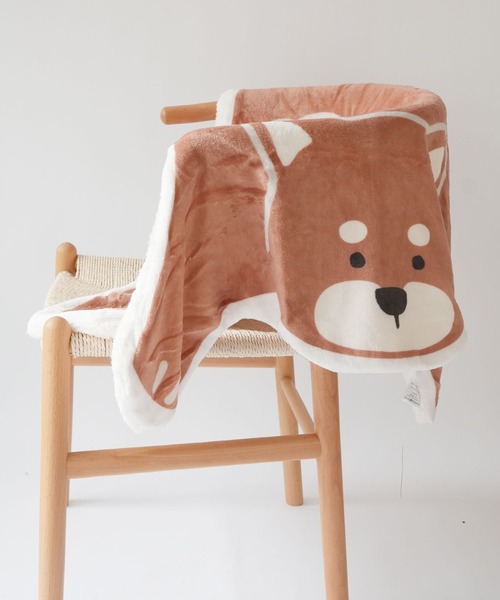 Port（ポート） ブランケット 「 」 犬のかたち ブランケット