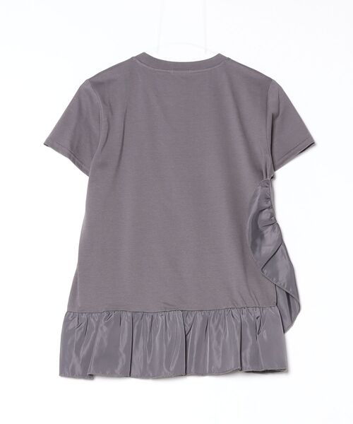 DOUBLE STANDARD CLOTHING フリルデザインカットソー DOUBLE STANDARD CLOTHING tシャツ フリルデザインカットソー