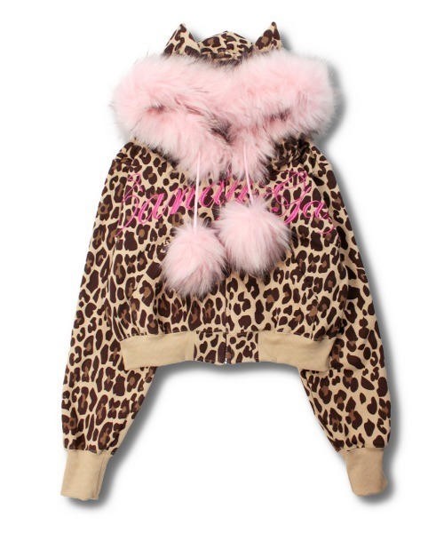 GALFY パーカー 「GALFY」ぎゃるマシぱぁかぁ / 「ガルフィー」ヒョウ