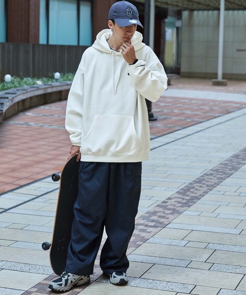 Mサイズ ホワイト プルオーバー パーカー OUTLET】Quiksilver TYPED OUT SWEAT HALF ZIP メンズ パーカー ハーフ